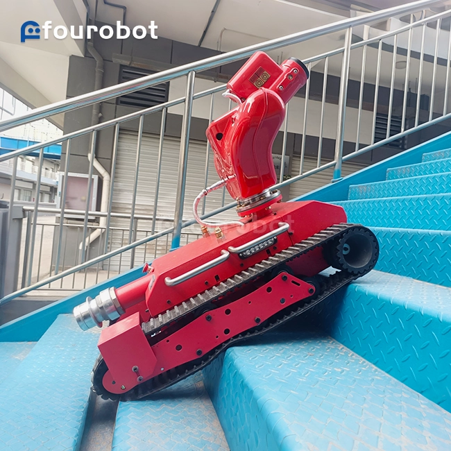 Underground Parking Lot Fire Robot